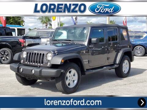 2017 Jeep Wrangler Unlimited for sale at Lorenzo Ford in Homestead FL