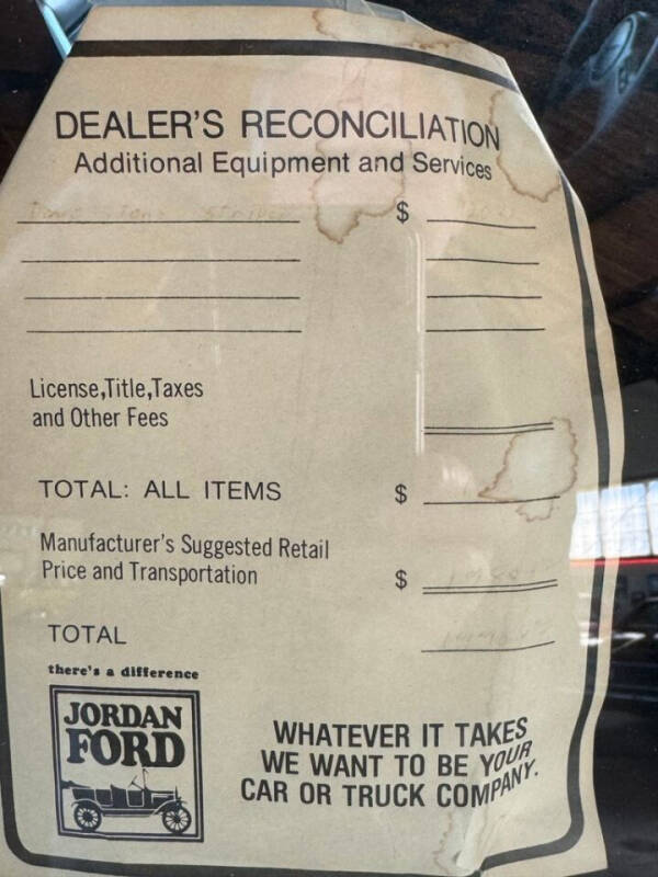 1988 Ford Thunderbird Turbo