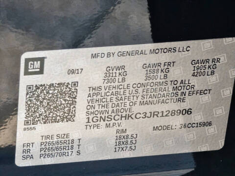 2018 Chevrolet Suburban LT