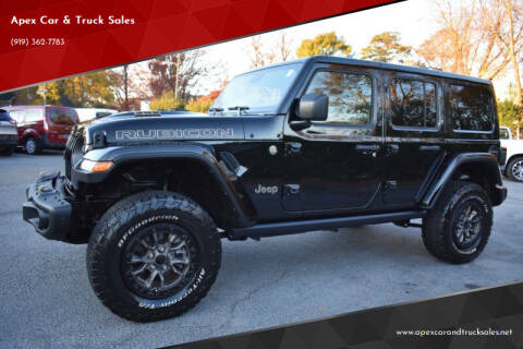 2023 Jeep Wrangler for sale at Apex Car & Truck Sales in Apex NC