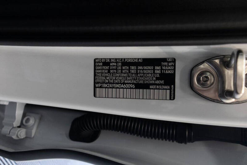 2022 Porsche Cayenne Turbo GT