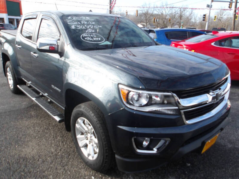 2019 Chevrolet Colorado for sale at River City Auto Sales in Cottage Hills IL