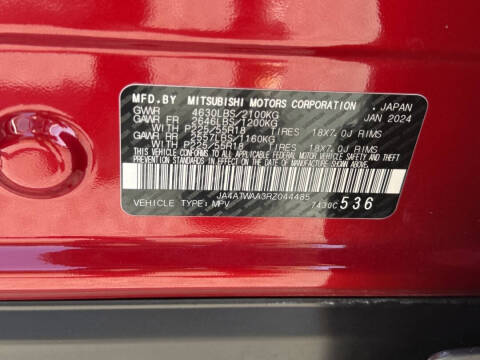 2024 Mitsubishi Eclipse Cross