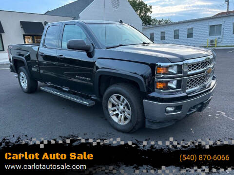 2014 Chevrolet Silverado 1500 for sale at Carlot Auto Sale in Fredericksburg VA