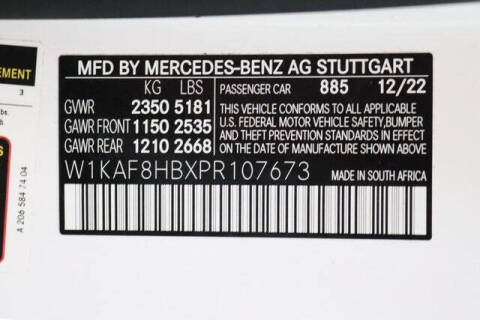 2023 Mercedes-Benz C-Class AMG C 43