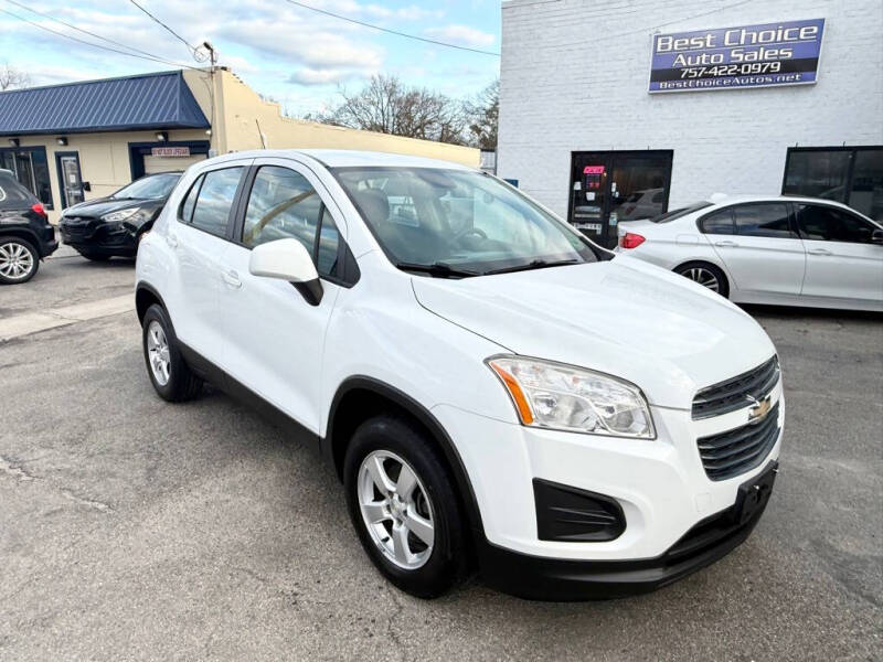 2016 Chevrolet Trax for sale at Best Choice Auto Sales in Virginia Beach VA