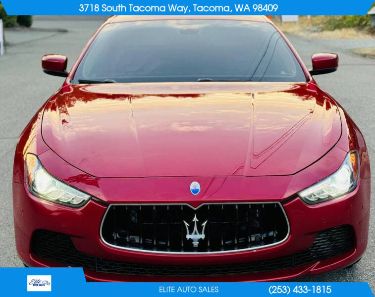 2016 Maserati Ghibli S