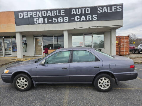 1998 Toyota Camry for sale at Dependable Auto Sales in Little Rock AR