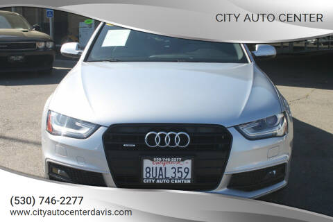 2015 Audi A4 for sale at City Auto Center in Davis CA
