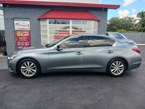 2015 Infiniti Q50 for sale at Auto Connection of South Florida in Hollywood FL