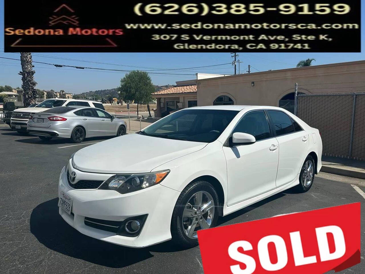 2013 Toyota Camry for sale at Sedona Motors in Glendora, CA