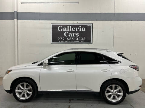 2010 Lexus RX 350 for sale at Galleria Cars in Dallas TX