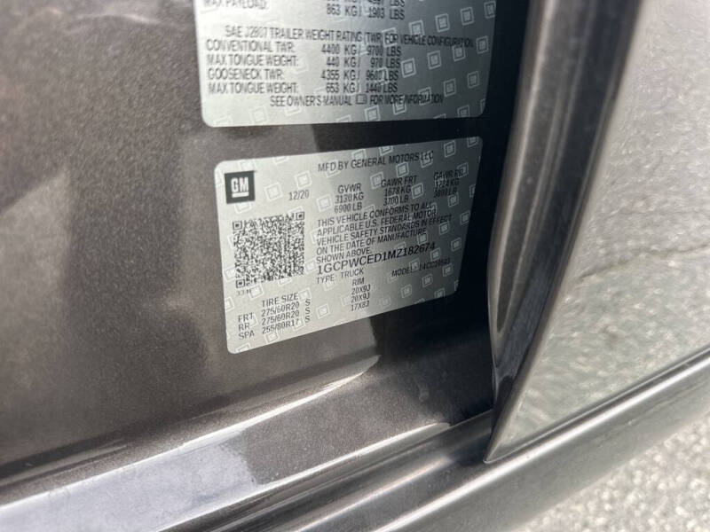 2021 Chevrolet Silverado 1500