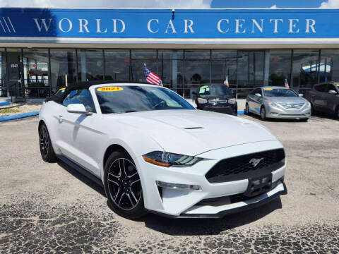 2021 Ford Mustang for sale at WORLD CAR CENTER & FINANCING LLC in Kissimmee FL