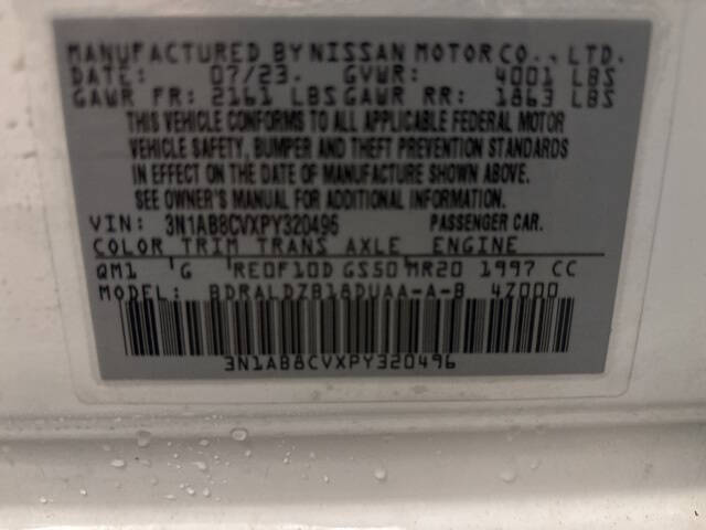 2023 Nissan Sentra SV