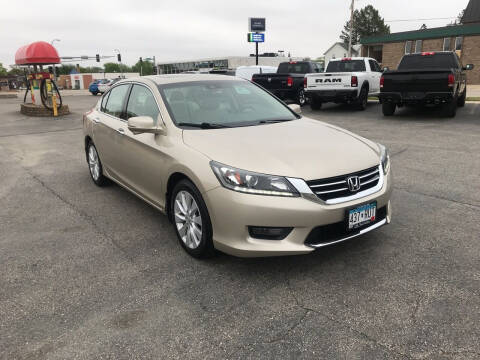 2015 Honda Accord for sale at Carney Auto Sales in Austin MN