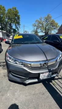 2017 Honda Accord for sale at Rey's Auto Sales in Stockton CA