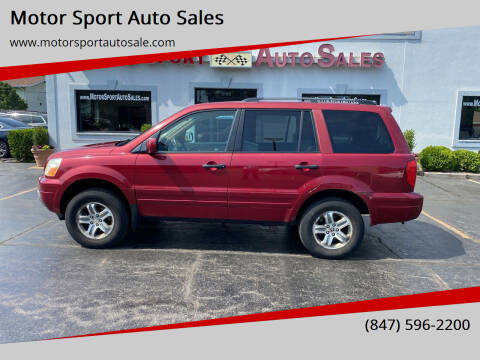 2004 Honda Pilot for sale at Motor Sport Auto Sales in Waukegan IL
