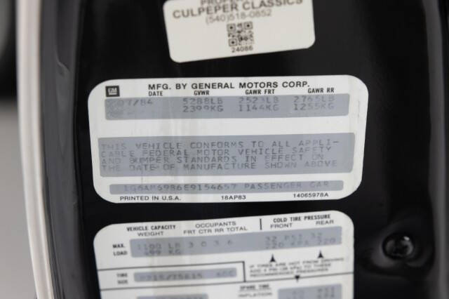 1984 Cadillac DeVille