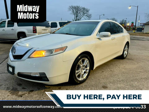 2011 Acura TL for sale at Midway Motors in Conway AR