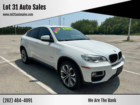 2013 BMW X6 for sale at Lot 31 Auto Sales in Kenosha WI