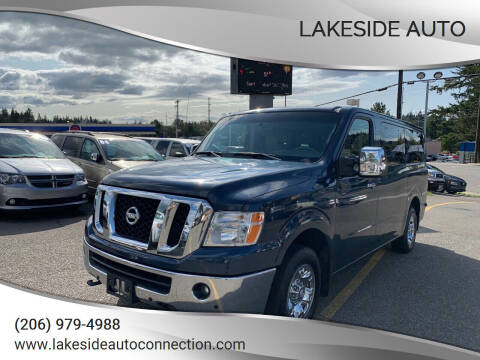 2016 Nissan NV Passenger for sale at Lakeside Auto in Lynnwood WA