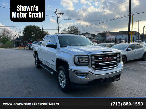 2017 GMC Sierra 1500 for sale at Shawn's Motor Credit in Houston TX