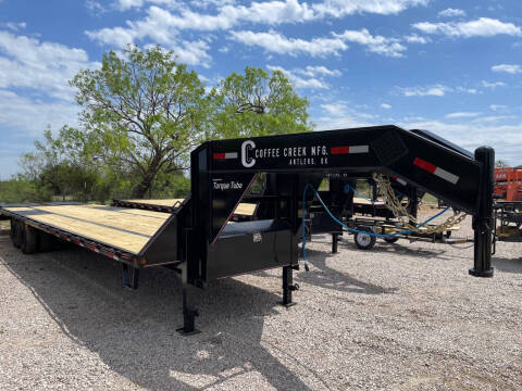 2025 Coffee Creek - Gooseneck Flatbed / Deckover for sale at LJD Sales in Lampasas TX