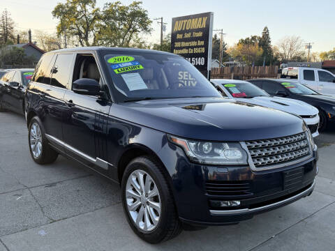 2016 Land Rover Range Rover HSE