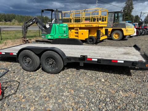 2023 Bulldog 20ft tilt deck trailer for sale at DirtWorx Equipment - Used Equipment in Woodland WA
