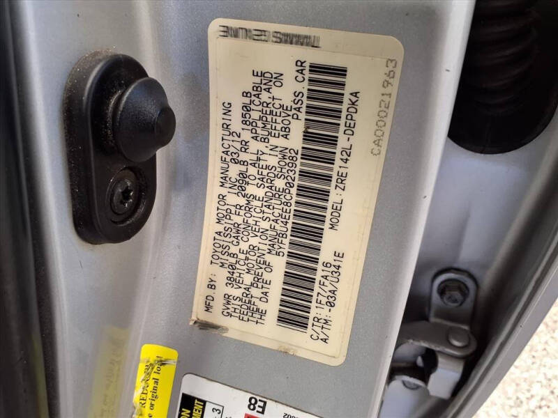 2012 Toyota Corolla L