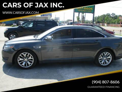 2017 Ford Taurus for sale at CARS OF JAX INC. in Jacksonville FL