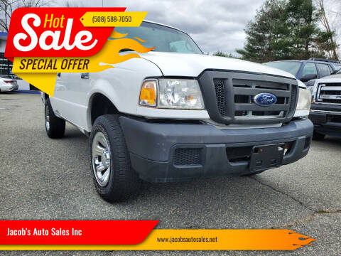 2007 Ford Ranger for sale at Jacob's Auto Sales Inc in West Bridgewater MA
