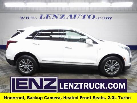 2021 Cadillac XT5 for sale at LENZ TRUCK CENTER in Fond Du Lac WI