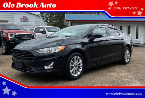 2020 Ford Fusion for sale at Ole Brook Auto in Brookhaven MS