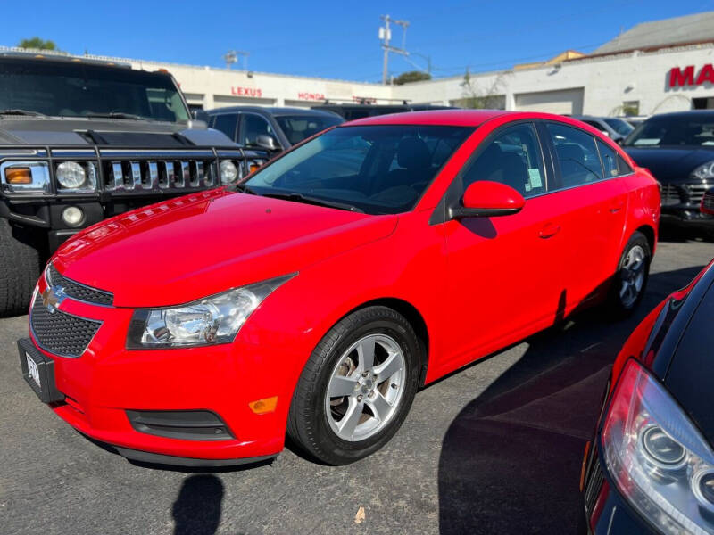 2014 Chevrolet Cruze for sale at Main Street Auto in Vallejo CA