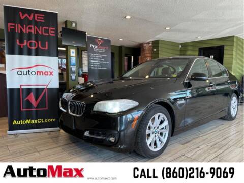 2015 BMW 5 Series for sale at AutoMax in West Hartford CT