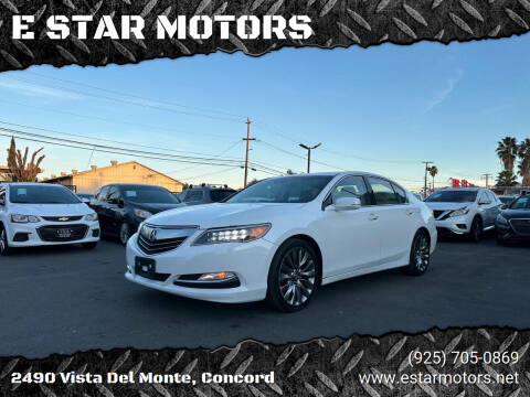 2016 Acura RLX for sale at E STAR MOTORS in Concord CA