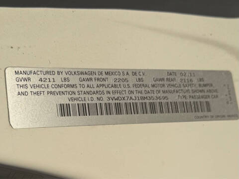 2011 Volkswagen Jetta