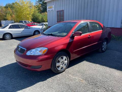 2007 Toyota Corolla for sale at General Auto Sales Inc in Claremont NH