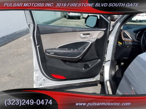 2017 Hyundai Santa Fe SE Ultimate