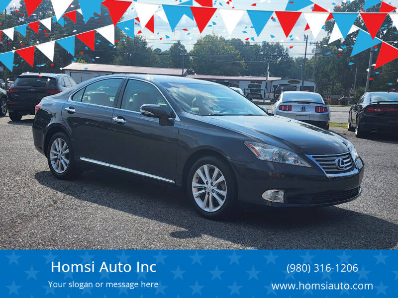 2010 Lexus ES 350 for sale at Homsi Auto Inc in Kannapolis NC