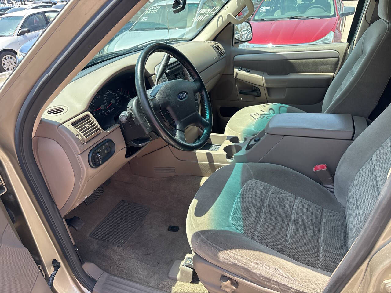 Gold 2003 Ford Explorer XLT 4dr XLT 4WD SUV 7