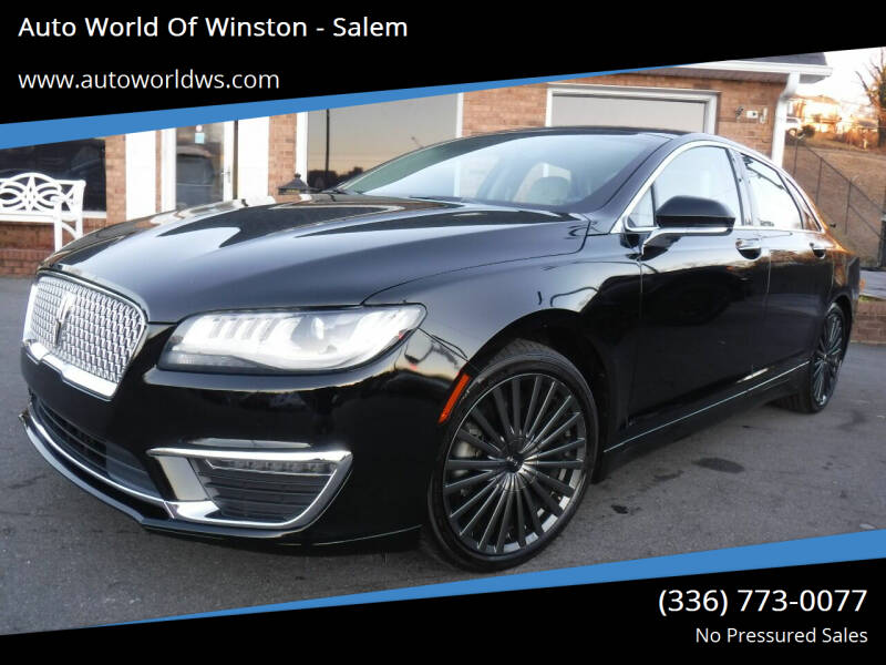 2017 Lincoln MKZ for sale at Auto World Of Winston - Salem in Winston Salem NC