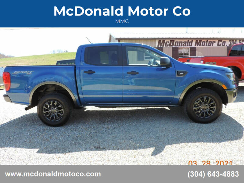 2019 Ford Ranger for sale at McDonald Motor Co in Harrisville WV