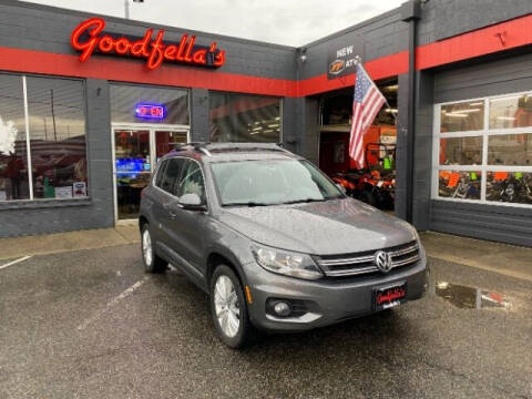 2015 Volkswagen Tiguan for sale at Goodfella's  Motor Company in Tacoma WA