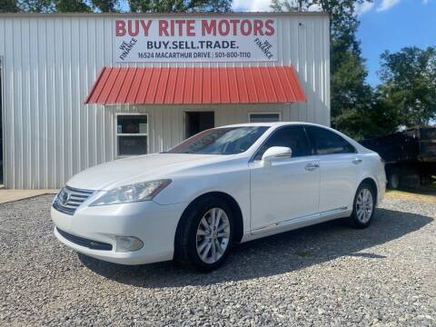 2012 Lexus ES 350 for sale at Buy Rite Motors in North Little Rock AR