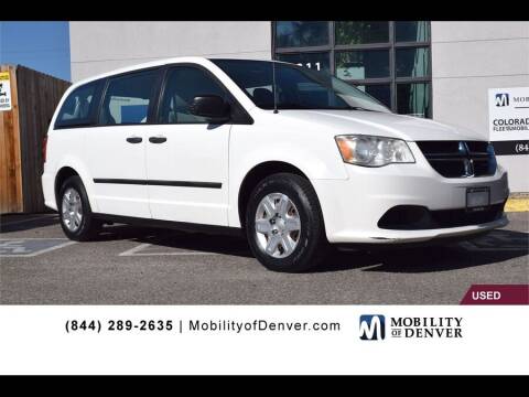 2013 Dodge Grand Caravan for sale at CO Fleet & Mobility in Denver CO