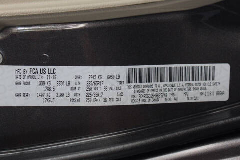 2017 Dodge Grand Caravan SXT