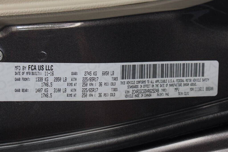 2017 Dodge Grand Caravan SXT